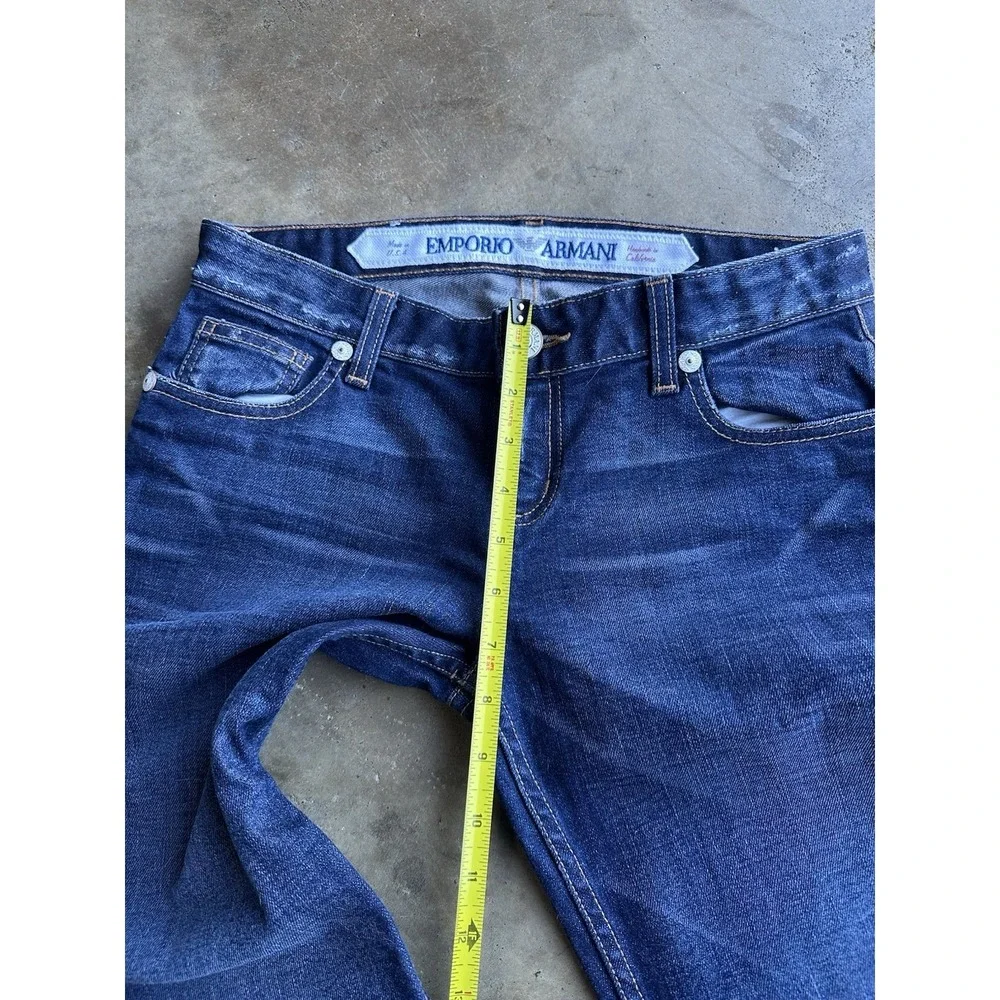 Dirty Vintage emporio armani Dark Indigo Slim jeans 30x26
